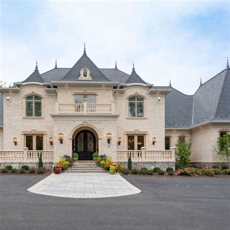Brick French Chateau Photos And Ideas Houzz