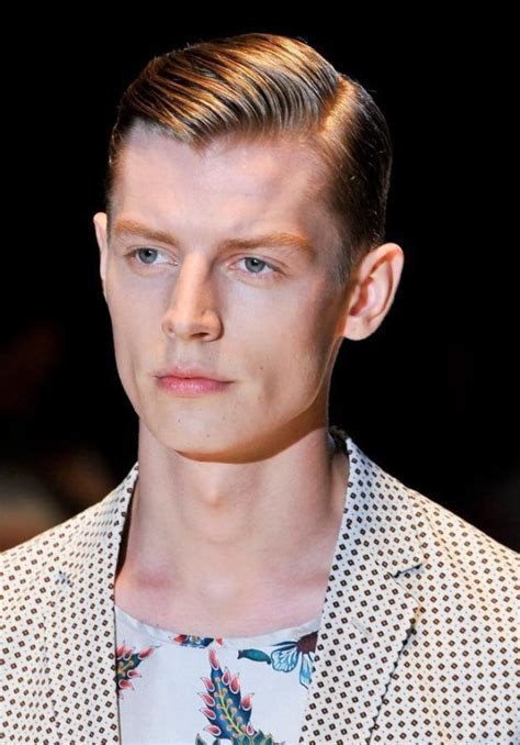 This hairstyle has a high volume quiff on top and a judiciously trimmed medium fade on the sides. 18 Timelessly Elegant Yet Hot Side-Part Hairstyles For Men ...