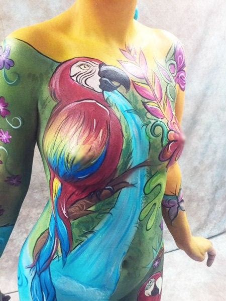 Fantasy Fest Body Painter 2018 Orlando Face Painting