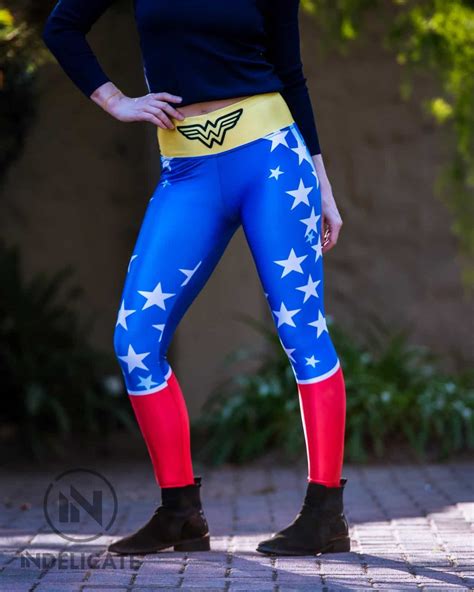Wonder Woman Iconic Leggings Indelicate Clothing
