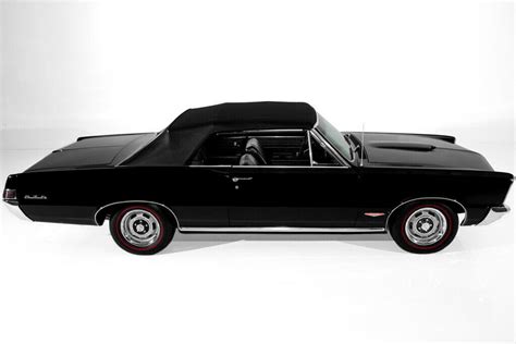1965 Pontiac Gto Convertible Triple Black Phs Automatic Convertible For