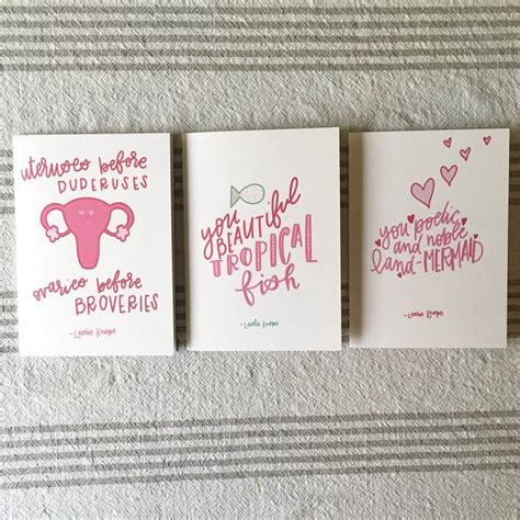 Honestly, who cares about valentine's day when the day before is so much less stressful? Galentine's Day Card Pack - First Edition - Leslie Knope Quotes - 7x5 - Handmade in 2020 ...