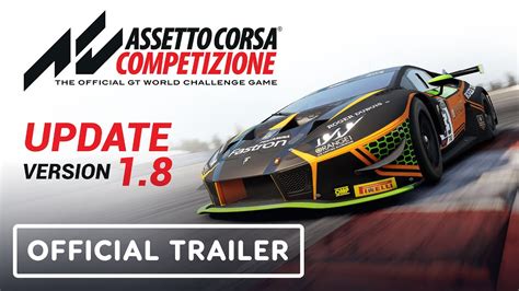Assetto Corsa Competizione Official Update Trailer Tgs