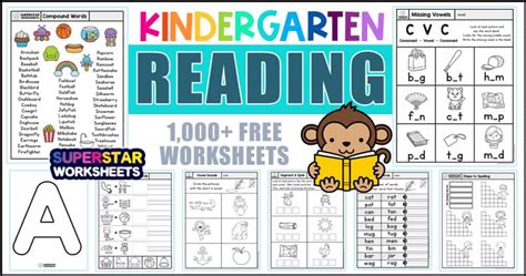 Free Lesson Plans For Kindergarten Reading Worksheets For Kids