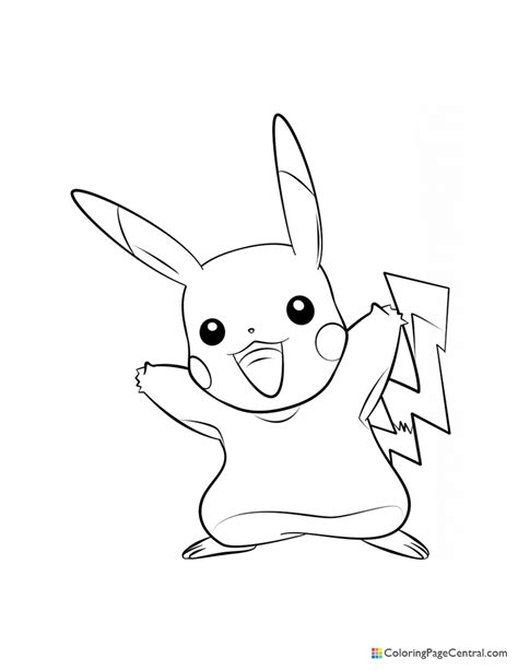 Pikachu Drawing Pikachu Coloring Page Pokemon Coloring Pages Kulturaupice