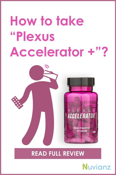 How To Take Plexus Accelerator Read Full Review Plexus Products