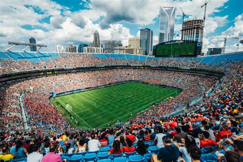 Bank Of America Stadium Charlotte North Carolina Inside World Football