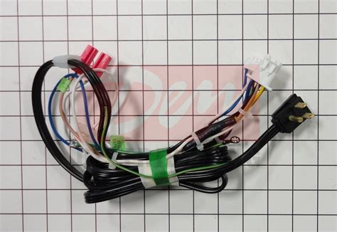If the door switch is not working properly or has been replaced, the wiring of the interior drum light may not have been done correctly or the wiring has come loose. W10402006 - Whirlpool Refrigerator Wire Harness | Dey Appliance Parts
