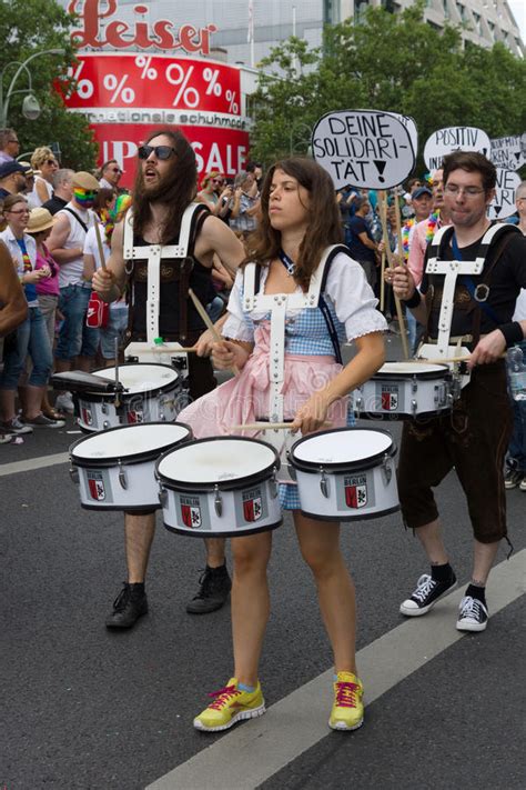 This separation adds a huge emphasis onto the festival, as the atmosphere there can change so drastically. Christopher Street Day In Berlin. Germany. Editorial Stock ...