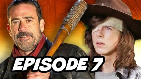 Walking Dead Season 7 Episode 7 Top 10 Wtf Negan Vs Carl Grimes And