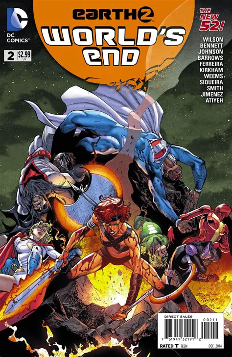Weird Science Dc Comics Earth 2 Worlds End 2 Preview