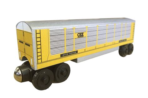 Csx Autorack The Whittle Shortline Railroad Wooden Toy Trains