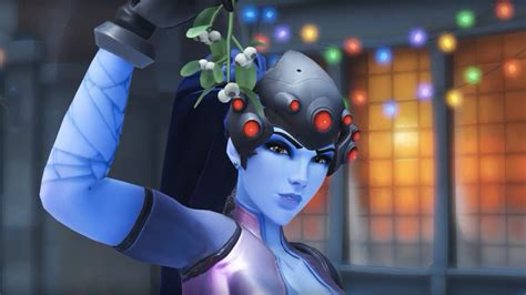 the overwatch fandom is horny for widowmaker s new highlight animation
