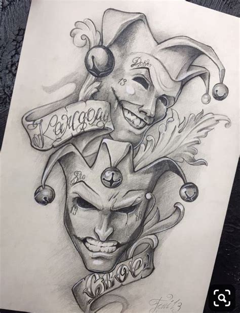 Pin By Colton Offley On Tattoo Tattoo Drawings Tattoo Designs Clown