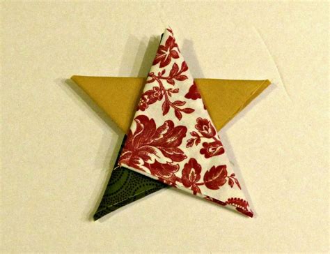 Felicity Quilts Tutorial Folded Fabric Star Ornaments Handmade