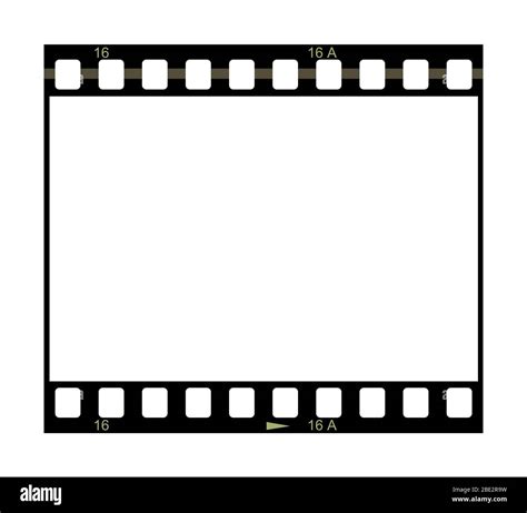 An Image Of A Film Strip Frame Stock Photo Alamy