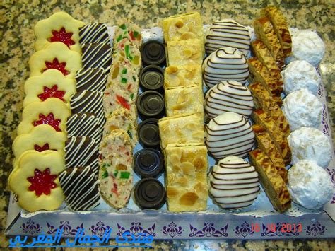 حلويات مغربية للعيد : بلاطو لاشكال رائعة من الحلويات بالصور | موقع بسمة