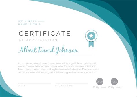 20 Fantastic Ideas Certificate Appreciation Blank Certificate Design