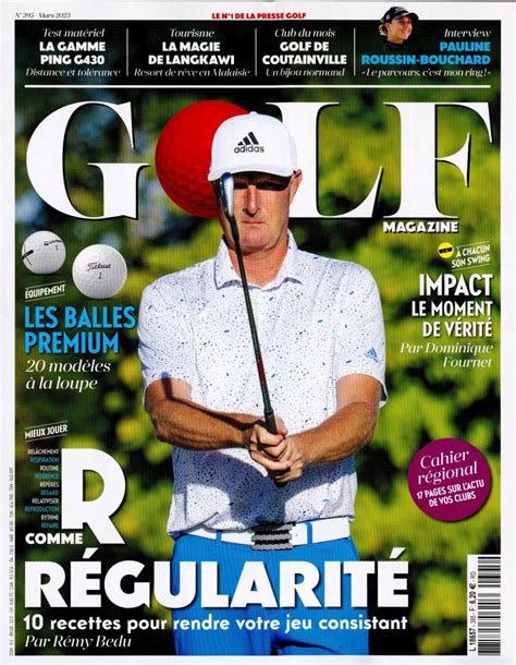 Golf Magazine N° 395 Abonnement Golf Magazine Abonnement Magazine
