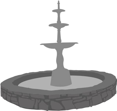 Fountain Vector Png Clipart Large Size Png Image Pikpng