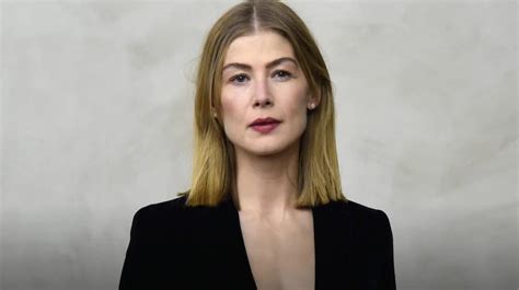 Rosamund Pike Calls Out Movie Posters That Gave Her Massive Breasts