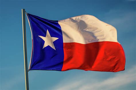 Texas State Flag Texas Lone Star Flag Photograph By Panoramic Images
