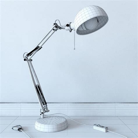 When you're looking for great lamps and run across this wonderful stylish tabel or desk lamp. Ikea Forsa work lamp by Mastclick | 3DOcean