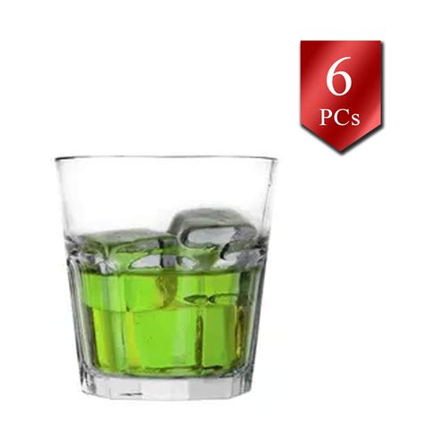 Drinking Glasses Set Of 6 Glass Tumbler Water And Juice Glassware Set