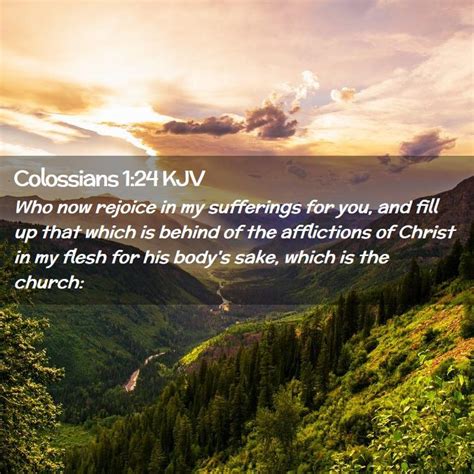Colossians 1 King James Version Karlybryony