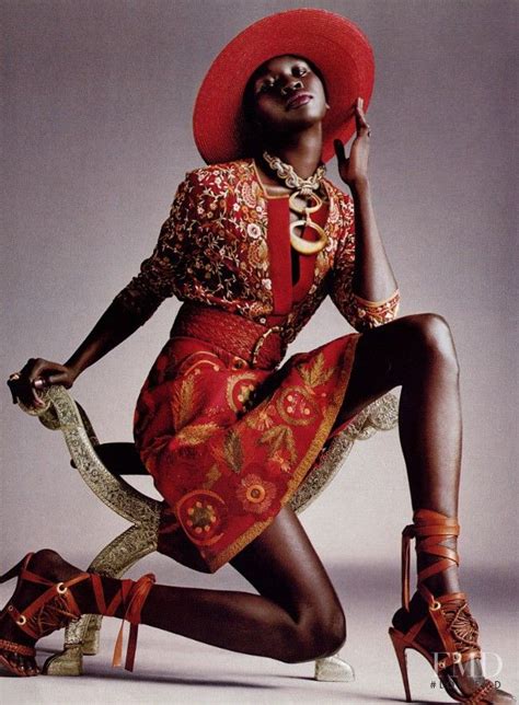 photo of fashion model alek wek id 140393 models the fmd lovefmd fashion fashion