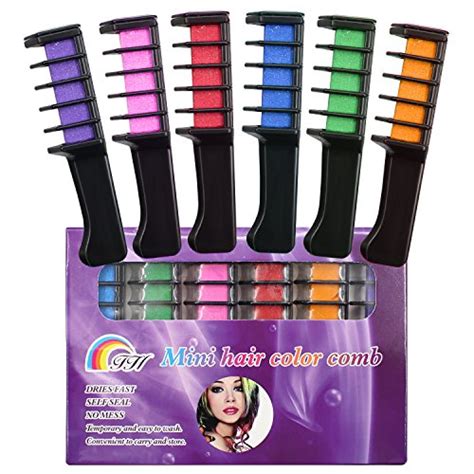 Richoose Disposable Instant Hair Color Chalk Comb Hair Dye Long Lasting