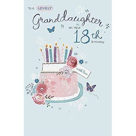 White Cotton Cards Wishing You A Wonderful Handmade Birthday Card Granddaughter Th