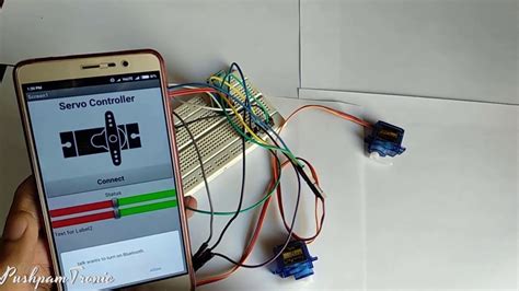 Arduino Tutorial Multi Servo Control Via Bluetooth Using Arduino App Images