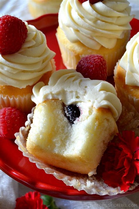 It's your way to plan meals, save recipes and spices beat cake mix, milk, eggs, raspberry flavor and cooled chocolate mixture in large bowl with electric mixer on low. White Chocolate Raspberry Cupcakes | The Domestic Rebel