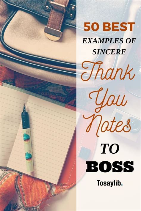 Maybe you would like to learn more about one of these? Sincere thank you notes to boss As old-fashioned as it may ...