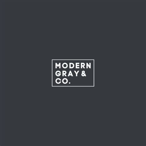 Modern Gray And Co Logo Design Contest