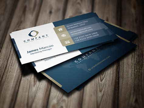 Corporate Business Card Corporate Business Card 17 Business Card
