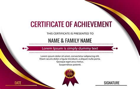 20 Background Sertifikat Kosong Png Vector Certificate Tinta Santri