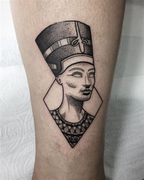 Nefertiti Tattoo By Brubiancullitattoo Ink Nefertiti Design Dope