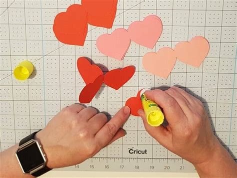 3d Paper Heart Template Tutorial With Free Printable Svg And Dxf File