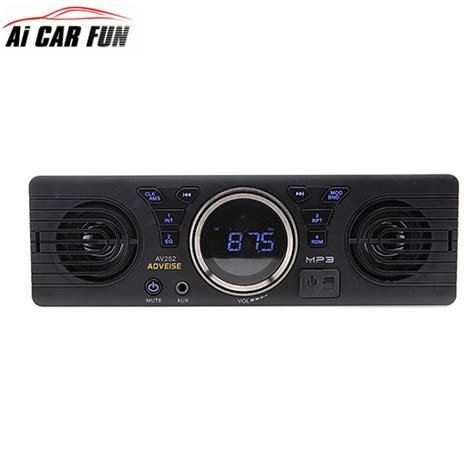 Av252 12v Car Radio Tuner In Dash Audio Mp3 Player Car Stereo Fm Radio