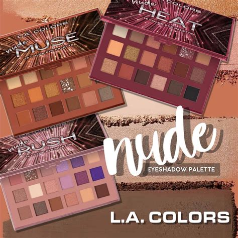 Paleta De Sombras Nude L A Colors Mercado Libre