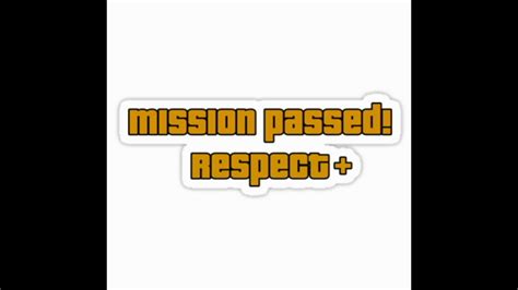 Gta San Andreas Mission Complete Sound Youtube