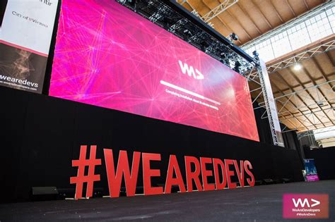 We Are The Biggest Developer Conference In Europe Wearedevs