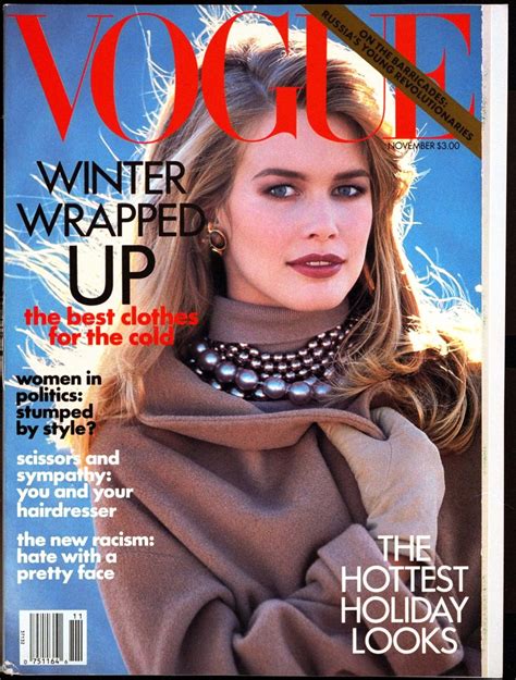 Claudia Schiffer 46th Birthday Best Appearances In Vogue Vogue