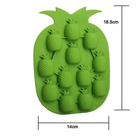 Silicone Pineapple Mold Fruit Mold Pineapple Ice Tray Etsy