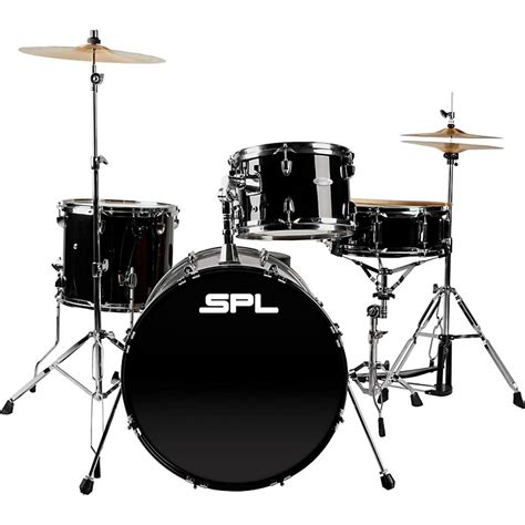 Sound Percussion Labs Unity 4 Piece Drum Set With Hardware Black Music123