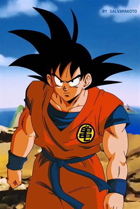 Son Goku Dbz By Salvamakoto On Deviantart