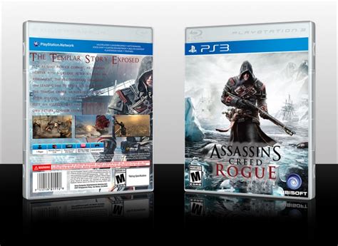 Assassins Creed Rogue Playstation 3 Box Art Cover By Hyperboy Prime