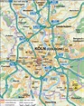 Karte von Köln (Stadt in Deutschland) | Welt-Atlas.de